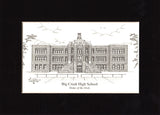 Big Creek High School Prints - War, WV - "Home of the Owls" - Choose from  (3) Sizes